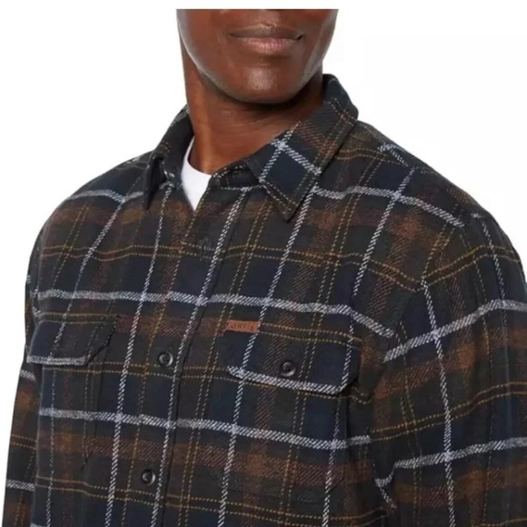 Orvis Men's Heavyweight Flannel Shirt NWT L - Picture 4 of 5
